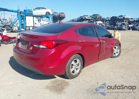 2015 Hyundai Elantra Se z USA, uszkodzony, nr VIN 5NPDH4AE8FH589886